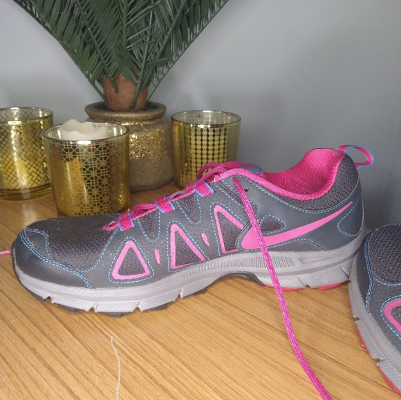 Nike Alvord 10 Trail Sneakers Women's 11 Pink/Grey/Blue - Picture 7 of 13